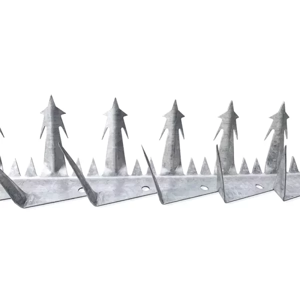1.25m High Security Galvanized Steel Anti Climb Spike for Wall Top