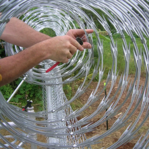 Galvanized Razor Barbed Wire Mesh